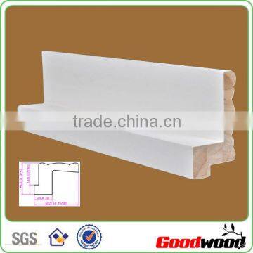 Thin Gesso White Primed Wooden Shutter Components