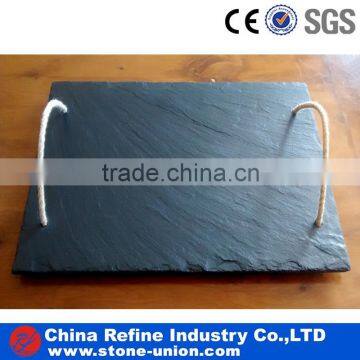 rectangular slate cheese board with handles                        
                                                                                Supplier's Choice