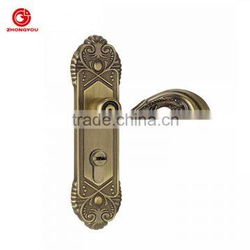 zinc alloy high quality door handle with perfect finshing process 1620-A76                        
                                                                                Supplier's Choice