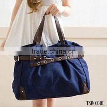 hot sale lady fashion various colors canvas tote bags