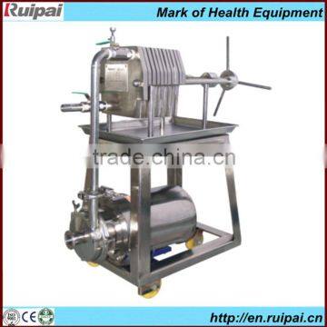 Stainless steel oil plate filter press with CE & ISO9001