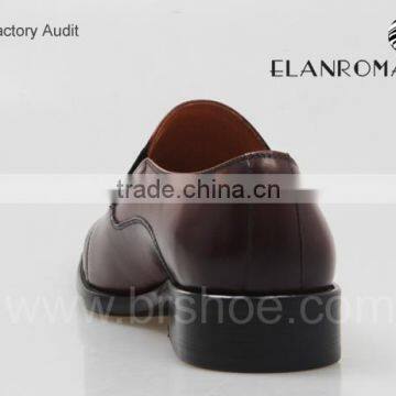 New Arrival Italian Men Leather Shoes Italian Leather Slip on Men Shoes photo-4