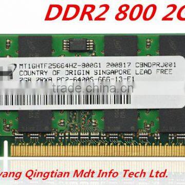 Wholesale Memory---2G DDR2 667/800 Laptop RAM PC-5300S/PC-6400S photo-2