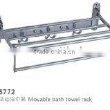 bathroom accessories movable bath towel rack 5772