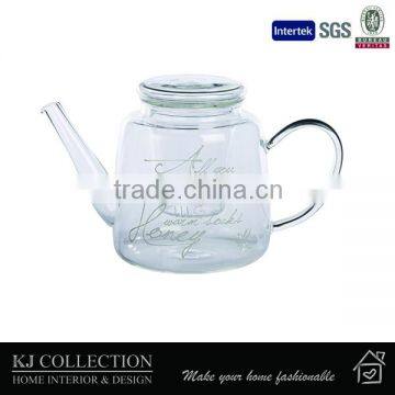 Filtered teapot glass