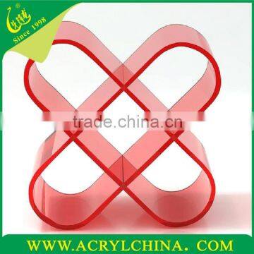 Acrylic Wine Rack Perspex Display Rack Acrylic Wine Bottle Holder photo-5