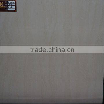 Foshan single loading tile ivory white polished porcelain tile