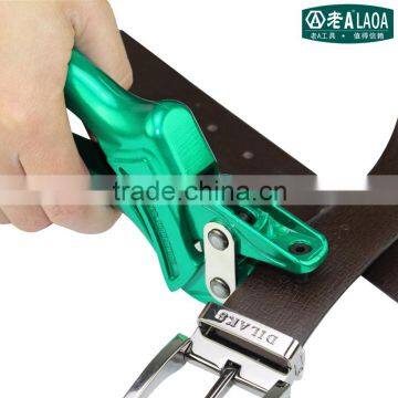 LAOA Green Color Hole Puncher Punching Forceps For Belt Card Snap Button Eyelet Punch Pliers