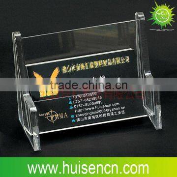 China supplier single acrylic business card holder