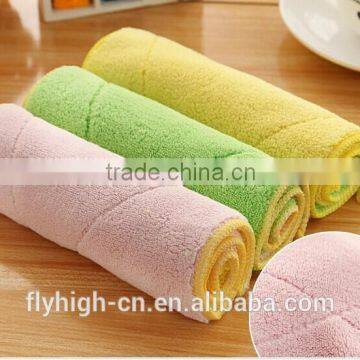 bulk production low price micro fiber super clean cleaning rag