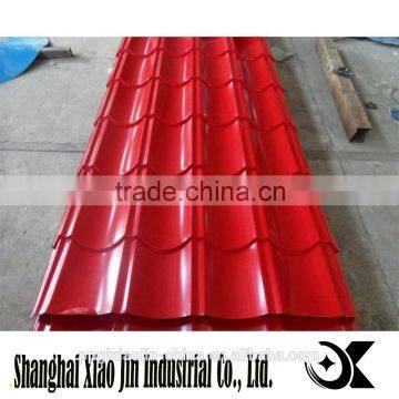 ISO9001;2008 Colorful roof tile rapid construction material made in china