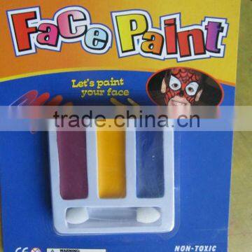 3 color face painting non-toxic