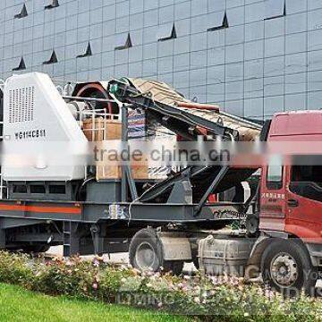 Liming mobile crushing plant/ mobile crusher equipment/Liming cheap mobile crusher