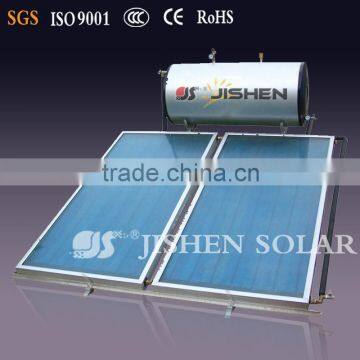 flat-plate solar water heater