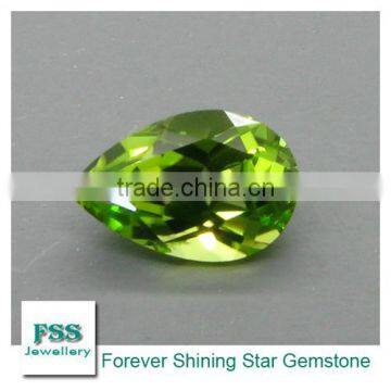 Peridot AAA Pear Cut Calibrated Gemstones 9mm*7mm
