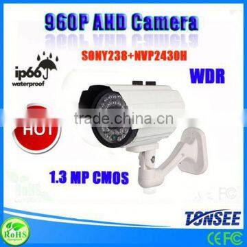 F2.0 borad lens Weatherproof IP66 cctv camera with 1080p pov wired bullet camera review hd-vc93