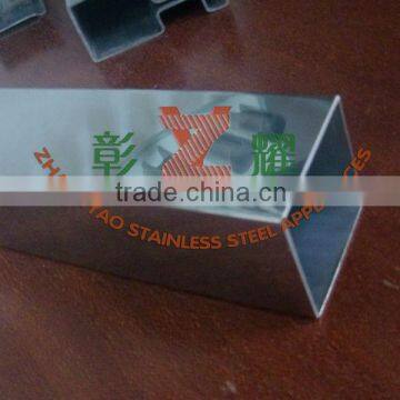 stainless steel 600# mirror polish square tube