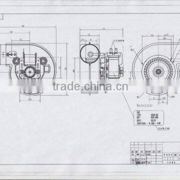 AC Centrifugal small gas blower