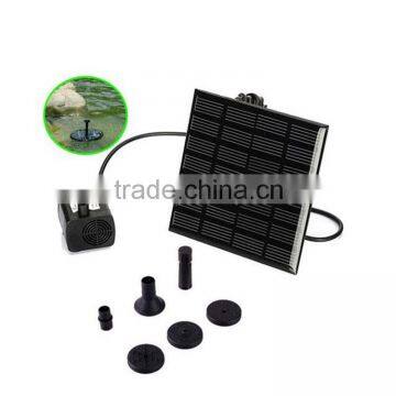 High Efficiency Solar Panel Decorative Garden Pump