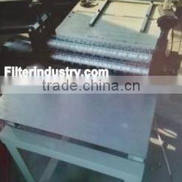 Filter z type dimple pleats making machine