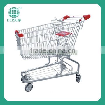 Shopping trolleys 6-wheel for Supermarket shopping