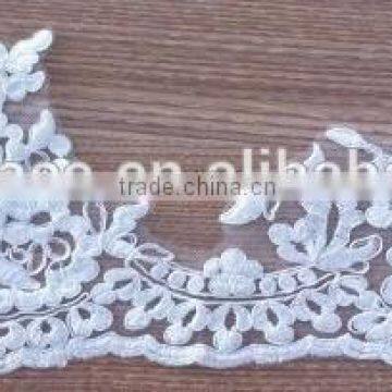 New design embroidered lace bridal lace