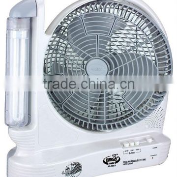 SUNCA AC/DC Rechargeable Oscillating Fan 12" SF386A