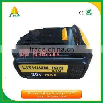 hot seling dewalt 20v li-ion cordless drill battery