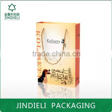 Fancy gift paper bag packaging with factory price