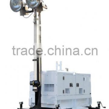 mobile diesel construction light tower generator for sale