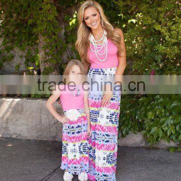 Mom and Baby Simple Dresses for Girls, Fancy Dresses for Girls, Hot Sale Item Baby Clothes Wholesale photo-2