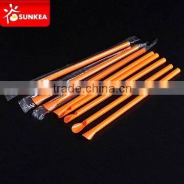 Disposable Straws With Spoon photo-4