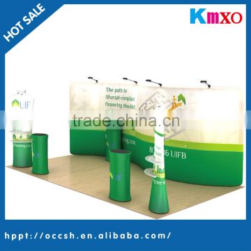 Fast set up Green Pop Up Trade Show Display