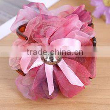 korean hair accessories organza fashion style