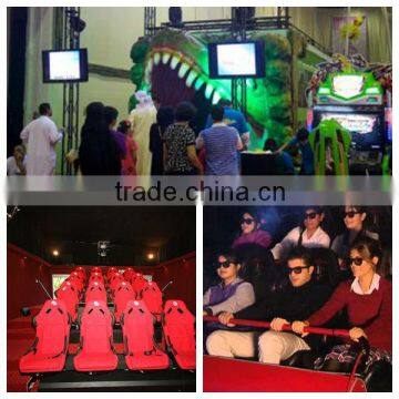 2014 China hot sale amusement park 5d game machine 5d cinema for shopping mall interactive system 7d cinema