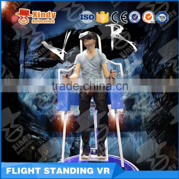 Fashion Modern Interactive 5d7D9D Cinema System Amusement Park Simulator vr Glasses Flight Standing virtual reality