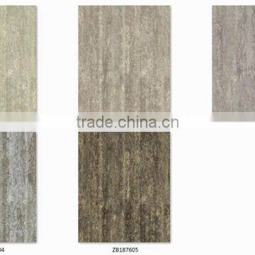 customizable printed pure paper wall paper, retro textured wall sticker for interior , small scale wall paper maker