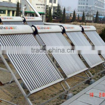 China patented double vacuum heat pipe solar heat collector