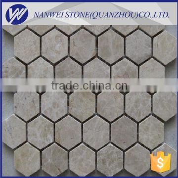 Supplier mosaic marble tiles cut to size marble prices,polished moasic tiles,great and cheap stone