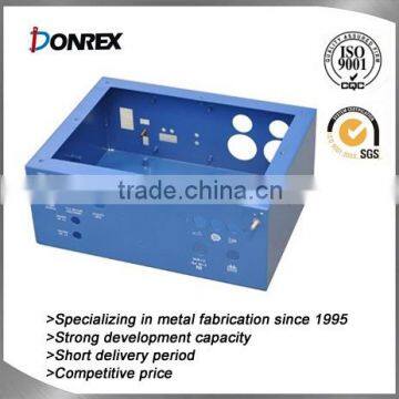 Stainless steel fabrication metal with powder coating