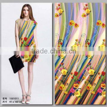 Custom Design Cotton Printing Textile Fabric for Dress / Bedding / Curtain / Shirt photo-6