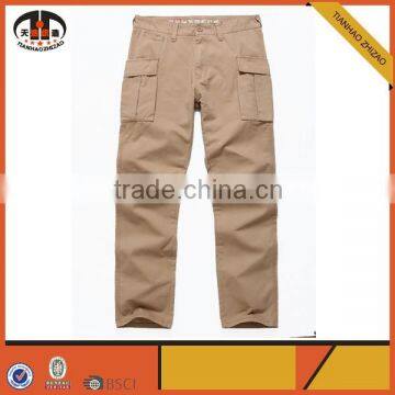 2015 New Mens Cargo Pants with Side Pockets