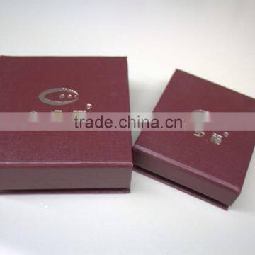 custom jewelry paper folding box manufacturer in China