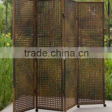 outdoor PE rattan screen