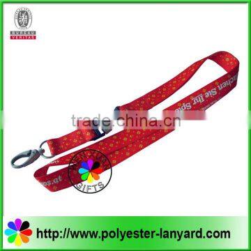 2cm customize nylon polyester lanyard