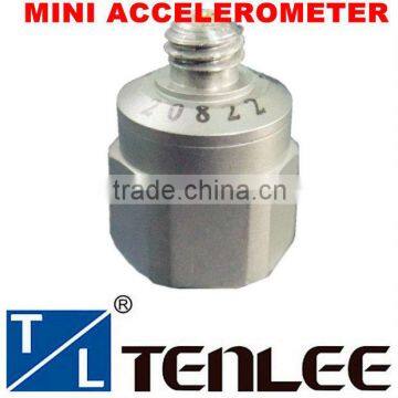 mini single axis or triaxial piezoelectric vibration sensor