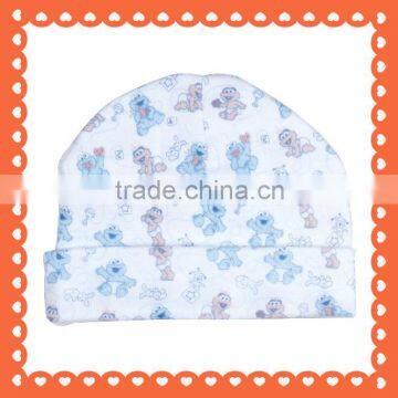 COTTON PRINTED BABY HAT