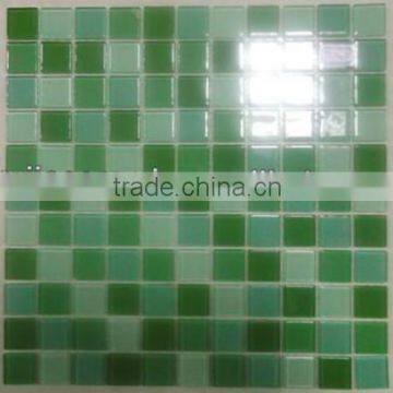 Mosaic factory green crystal glass mosaics for sale