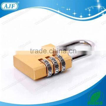 AJF 2015 New Arrival Top Security 3 Dials Large Square Shape Aluminium Padlock, Digital Padlock photo-5
