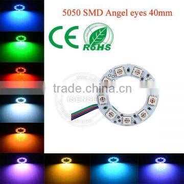 DC 12v rgb 5050 smd angel eyes with remote control